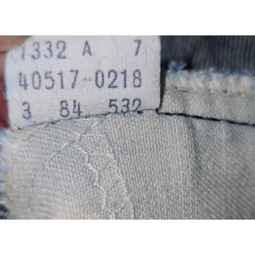 Vintage Levis 532 1984 Jeans Mens Flare 36X34 Orange Tab Blue Denim USA Made - Picture 11 of 16